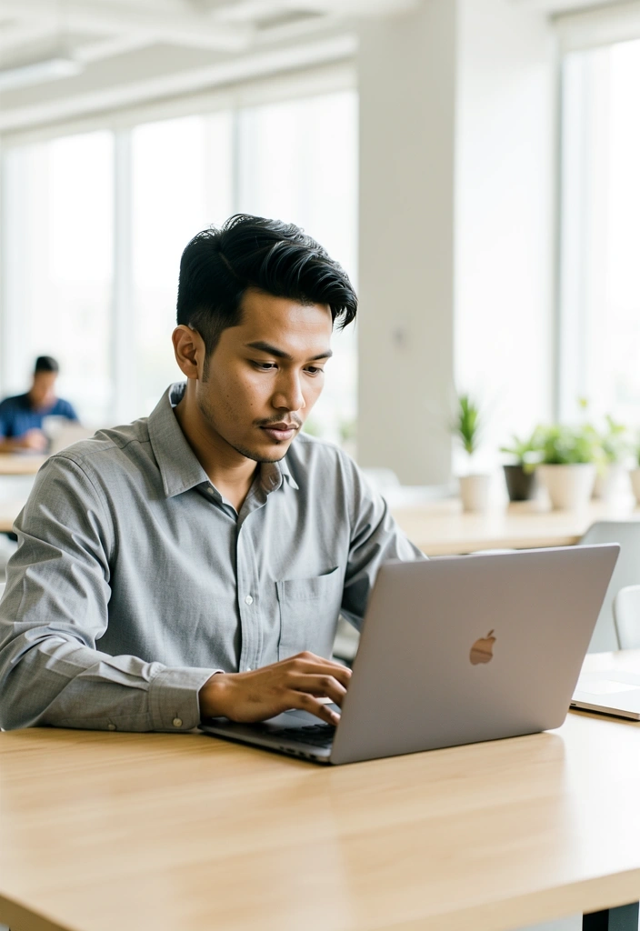 Entrepreneur at work